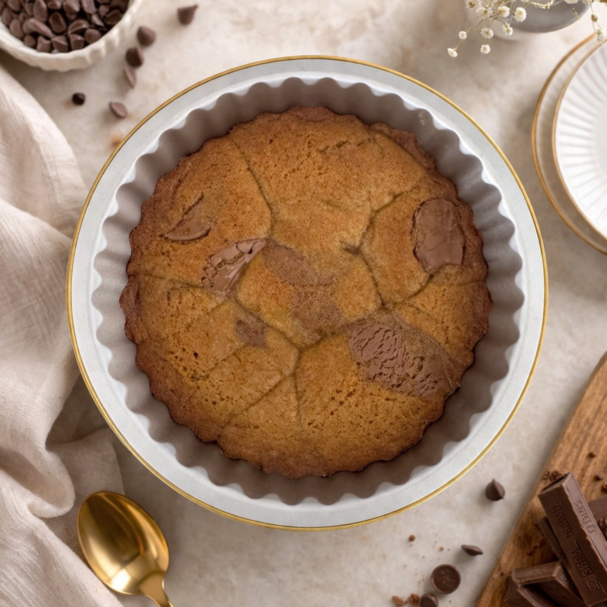 Scoopable Chocolate Chip Cookie